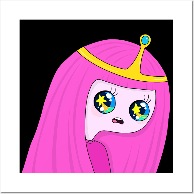 Princess Bubblegum Wall Art by valentinahramov